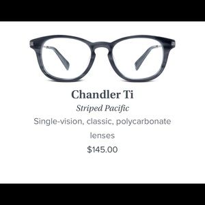 Warby Parker Chandler Ti glasses frames